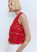 Top Maille Crochet