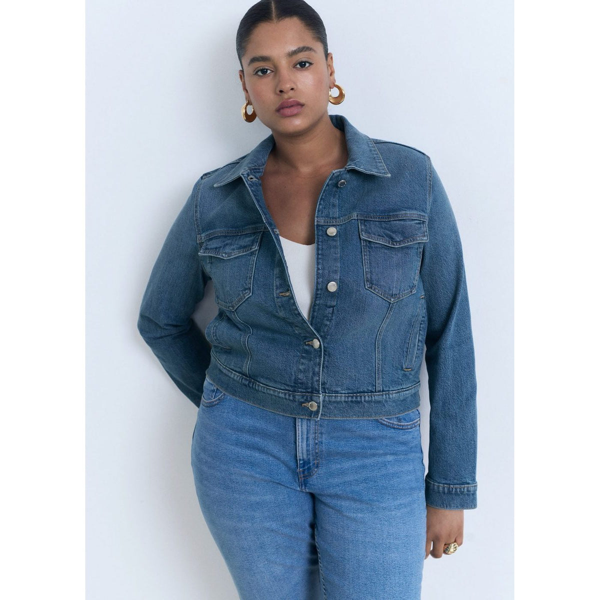 Veste Newvicky - Bleu Moyen