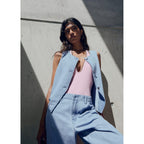 Gilet En Jean Boutons