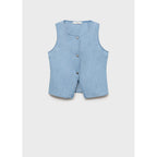 Gilet En Jean Boutons