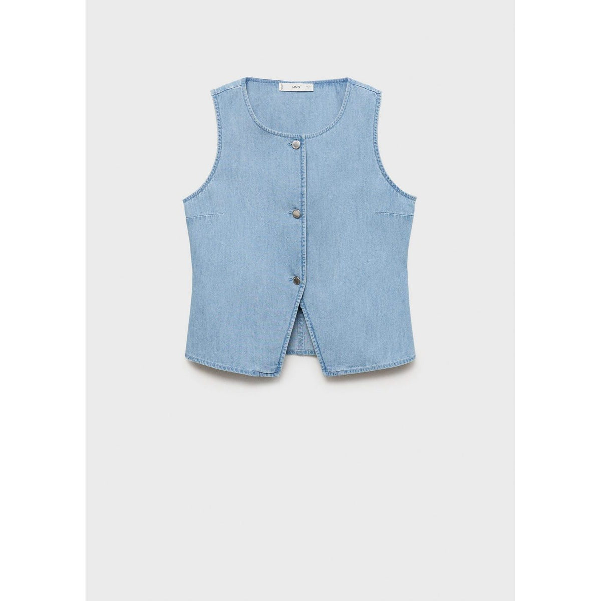 Gilet En Jean Boutons