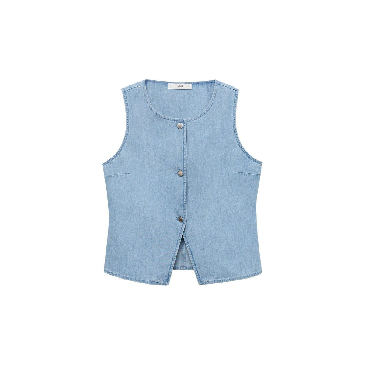 Gilet En Jean Boutons