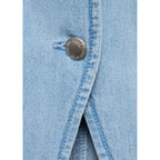 Gilet En Jean Boutons