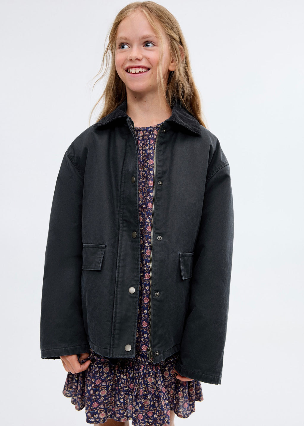 Veste Lola Bleu - Fille