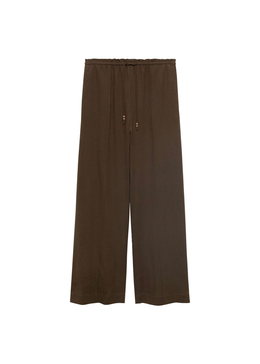 Pantalon Lin Taille Élastique