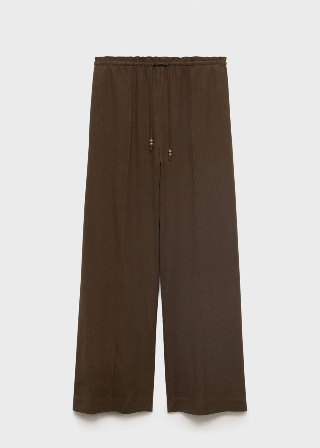 Pantalon Lin Taille Élastique