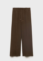 Pantalon Lin Taille Élastique