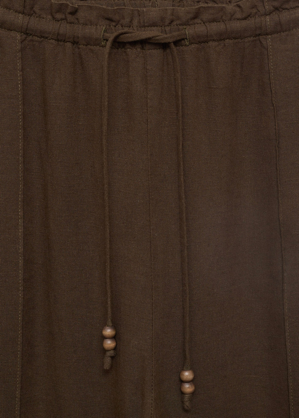 Pantalon Lin Taille Élastique