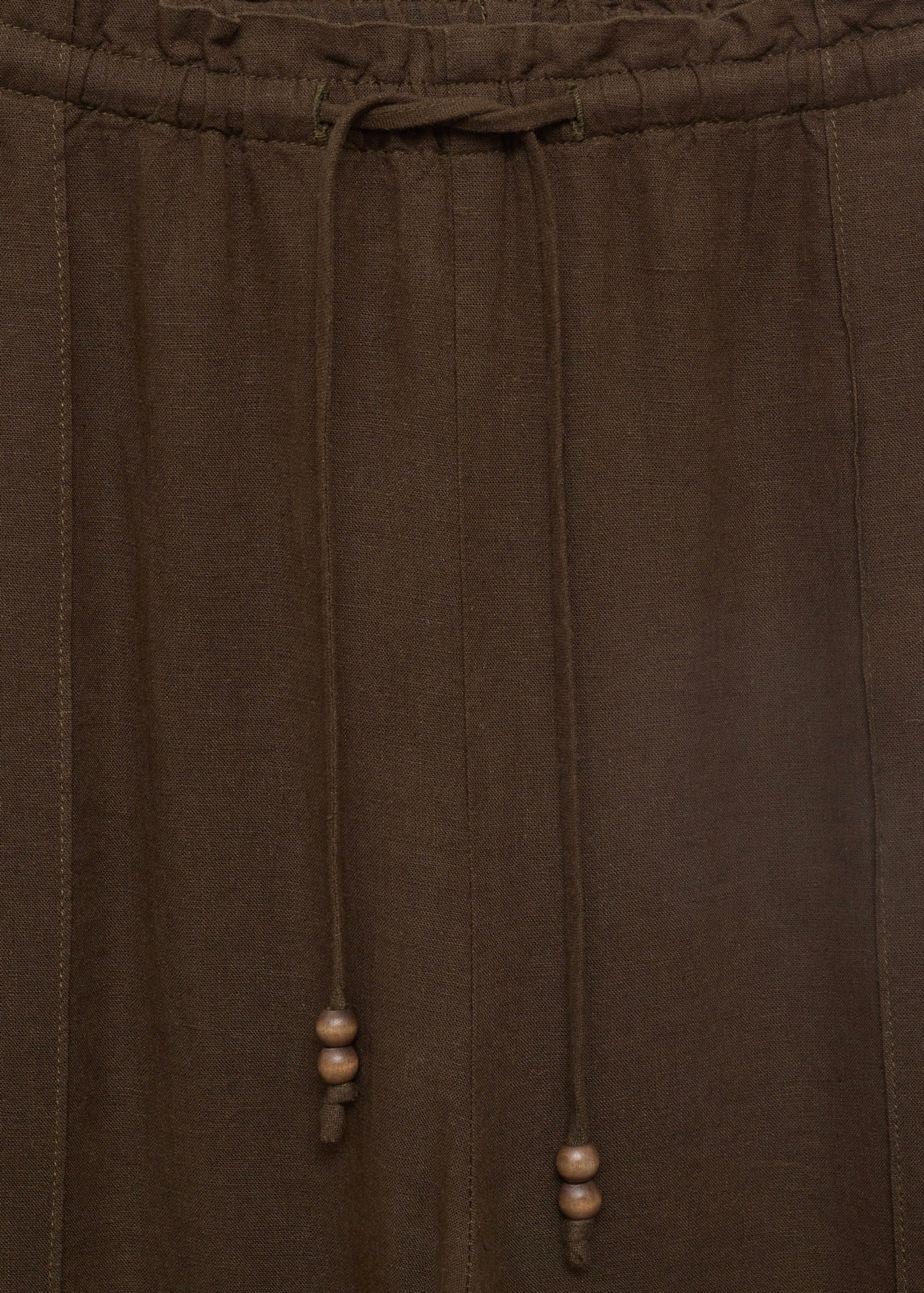 Pantalon Lin Taille Élastique