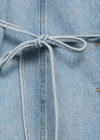 Gilet En Jean Boutons