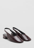 Chaussures Cuir Talon Bloc