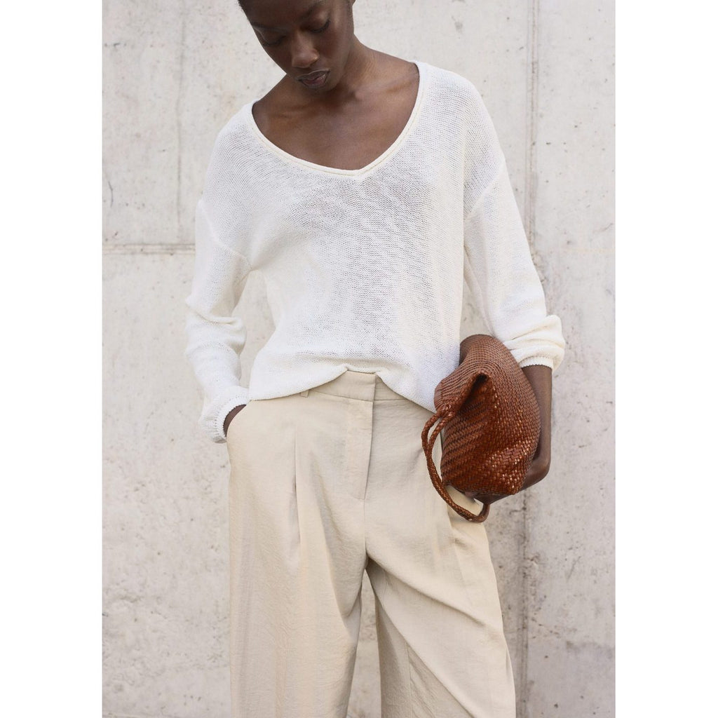 Pantalon Carla - Light/Pastel Grey