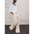 Pantalon Carla - Light/Pastel Grey