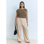 Pantalon Carla - Light/Pastel Grey