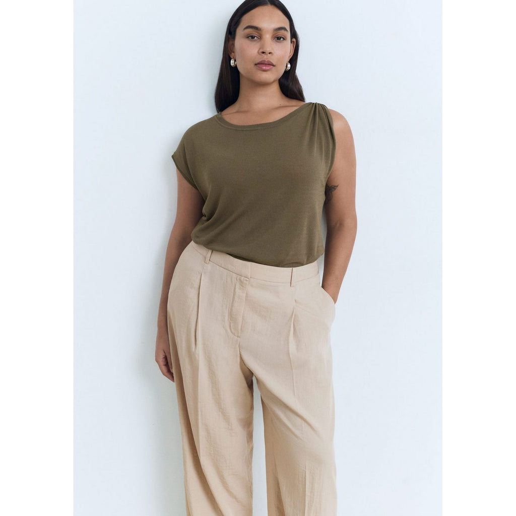 Pantalon Carla - Light/Pastel Grey