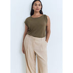 Pantalon Carla - Light/Pastel Grey
