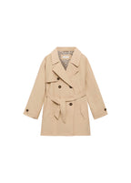 Trench Gina Gris Claro/Pastel - Niña