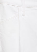 Short En Jean Bas Effiloché Pinces