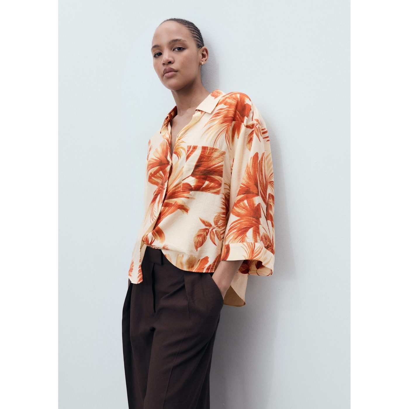 Chemise Palm - Off White