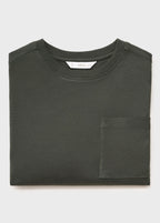 T-Shirt Basica1 Vert Foncé - Garçon