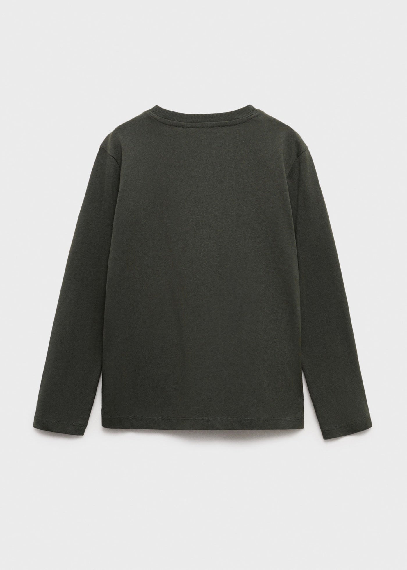 T-Shirt Basica1 Vert Foncé - Garçon