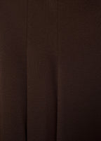 Robe Plissée Et Évasée