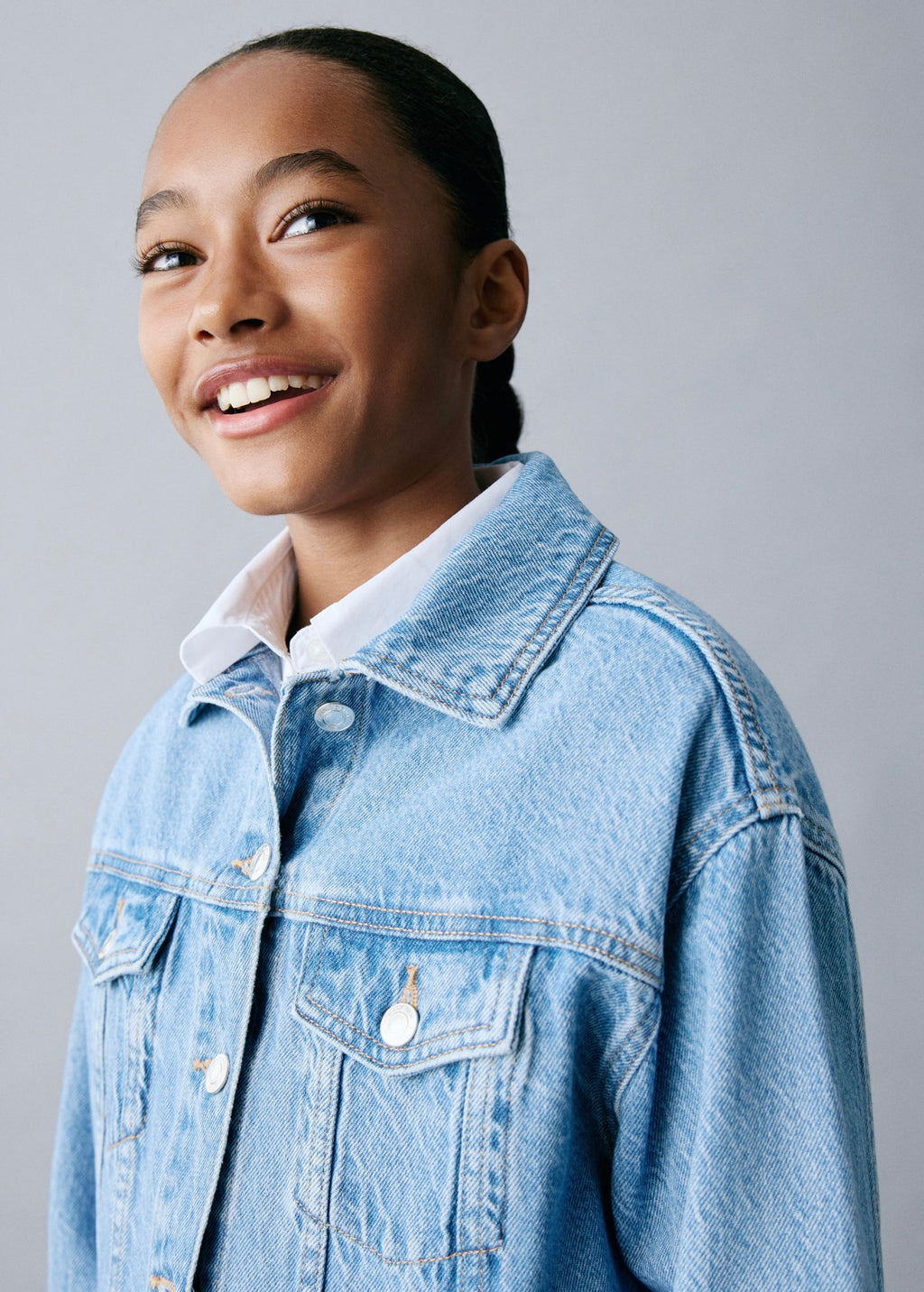 Blouson Alice Bleu Moyen - Fille