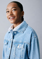 Blouson Alice Bleu Moyen - Fille