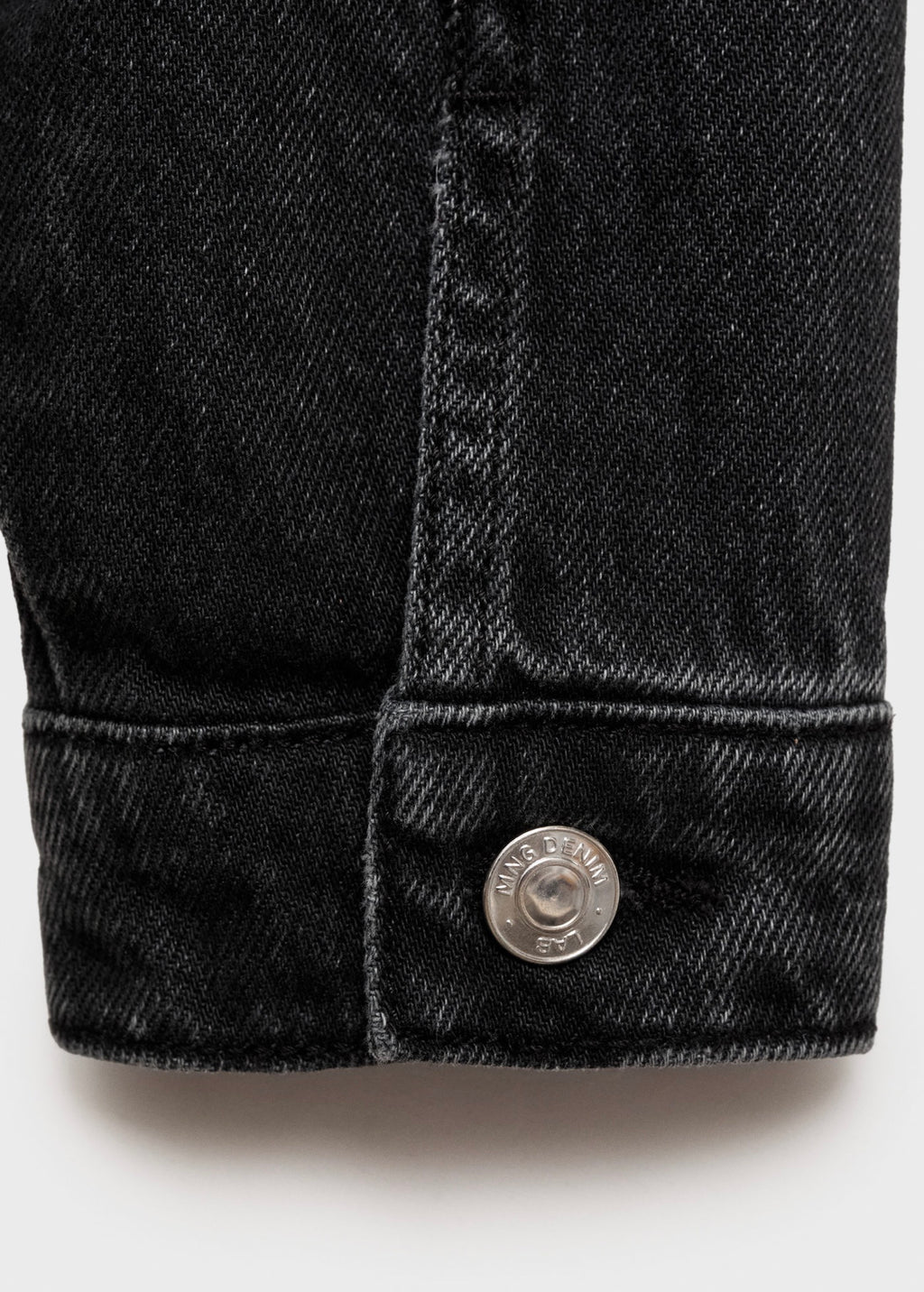 Blouson Alice Denim Noir - Fille