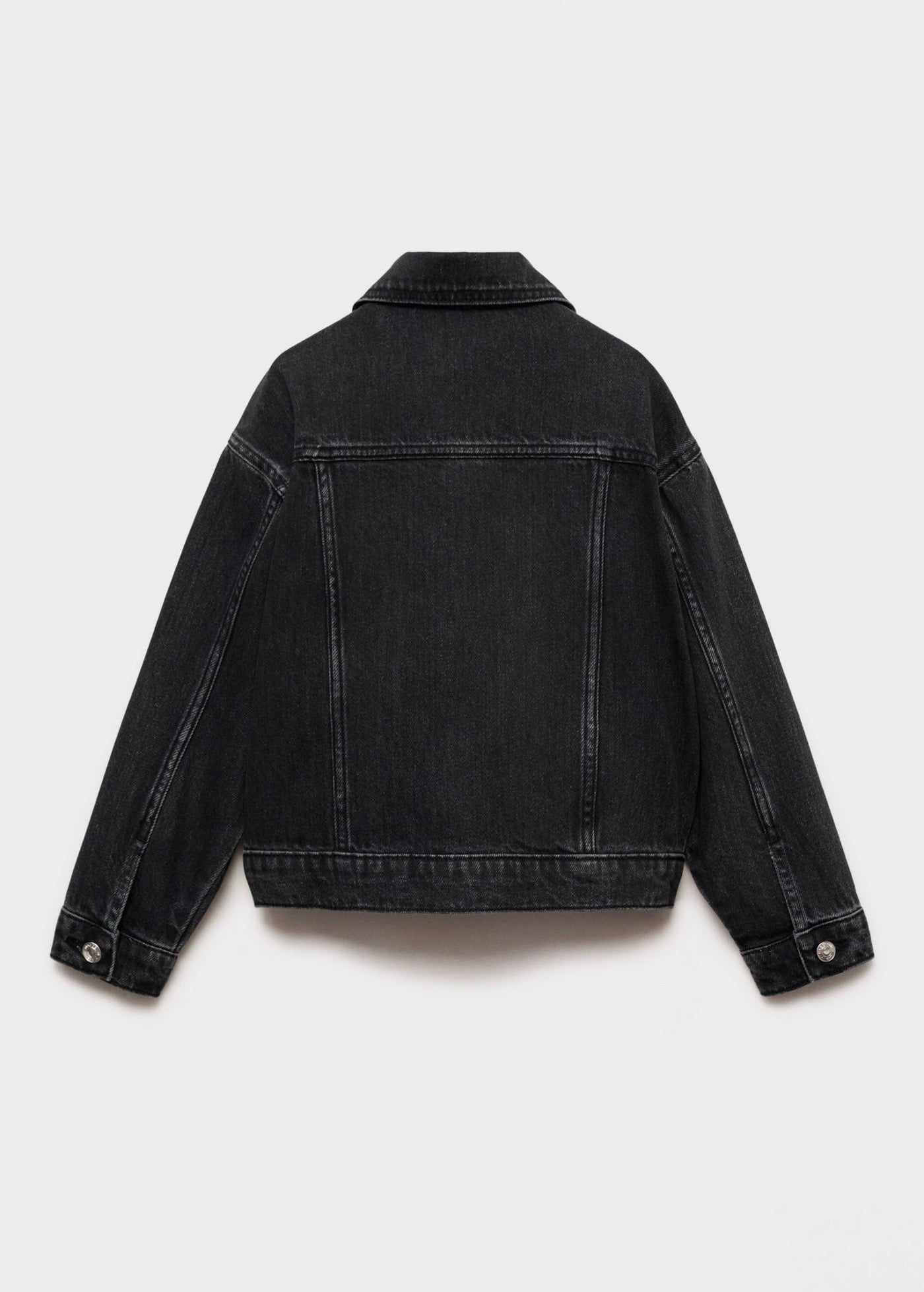 Blouson Alice Denim Noir - Fille