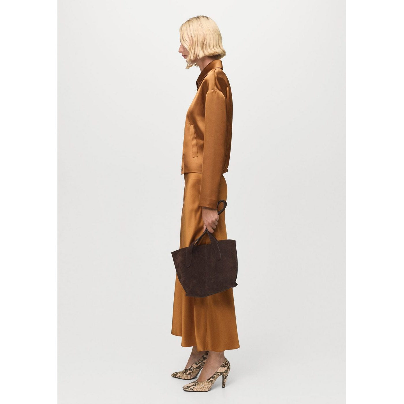 Jupe Mia - Cognac
