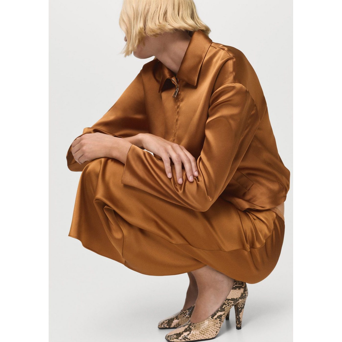 Jupe Mia - Cognac