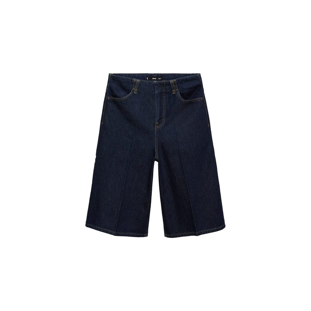 Bermuda Jort Denim de Tiro Medio