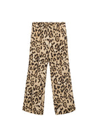 Pantalon Droit Léopard