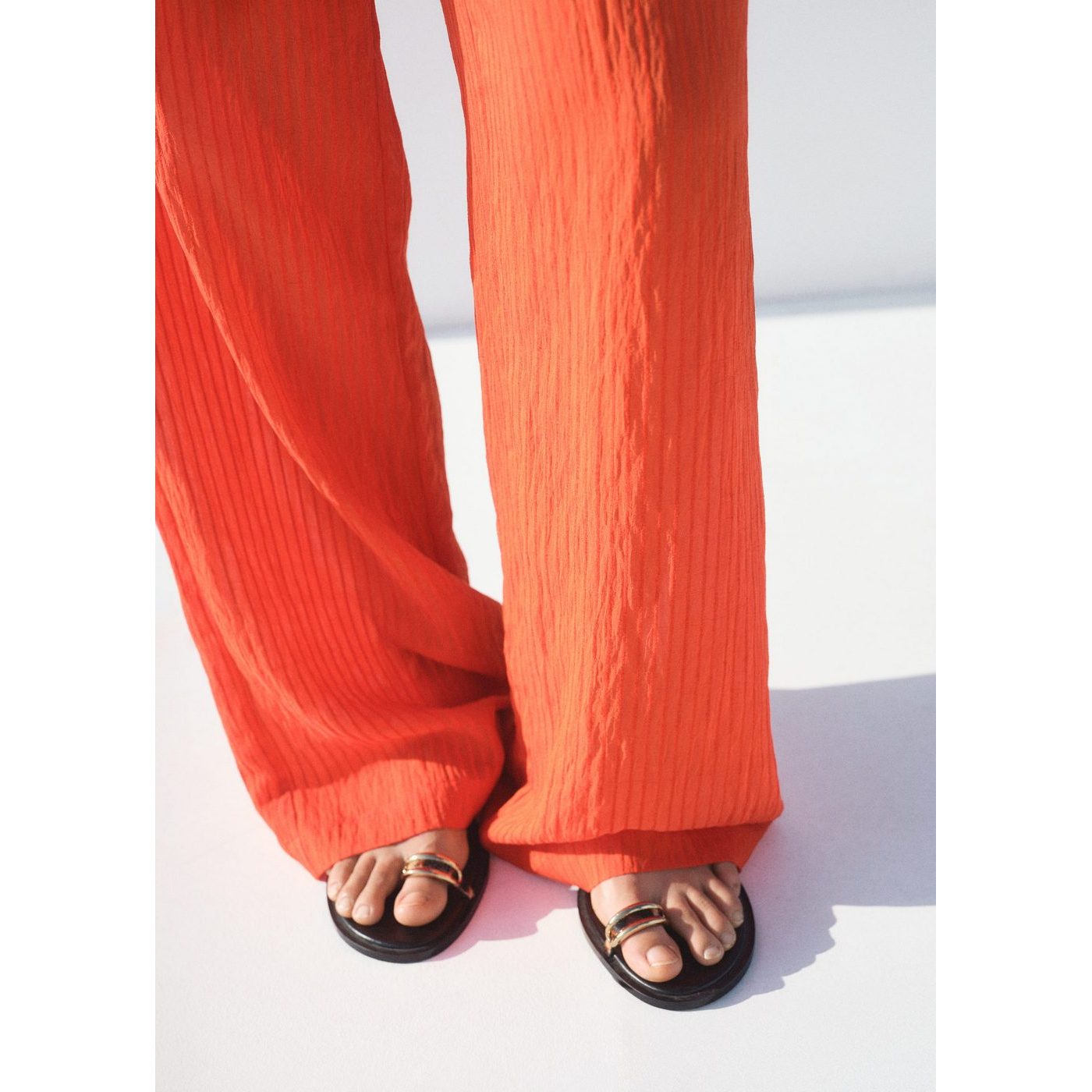 Pantalon Carrot - Orange