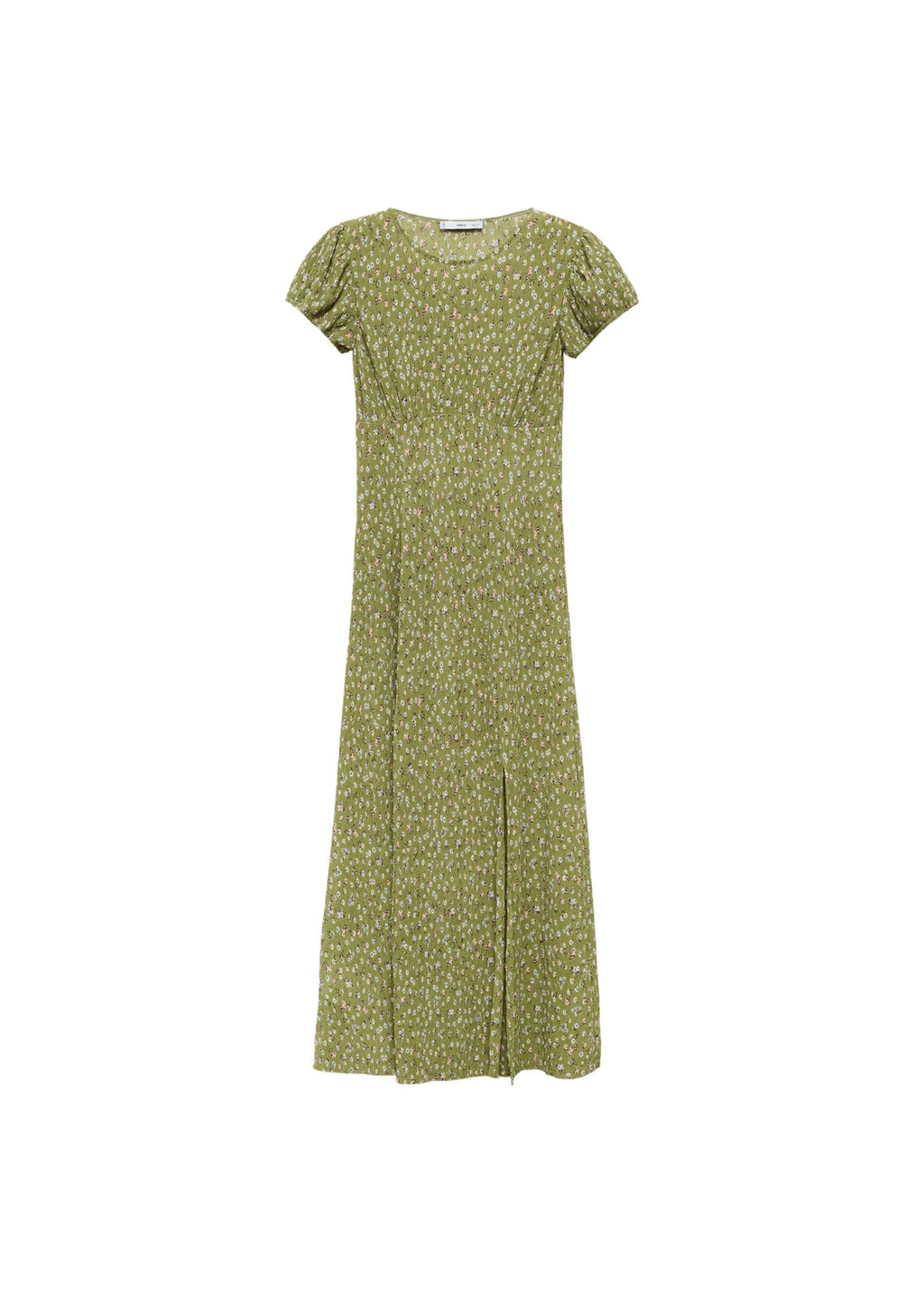 Robe Imprimée Fente Latérale