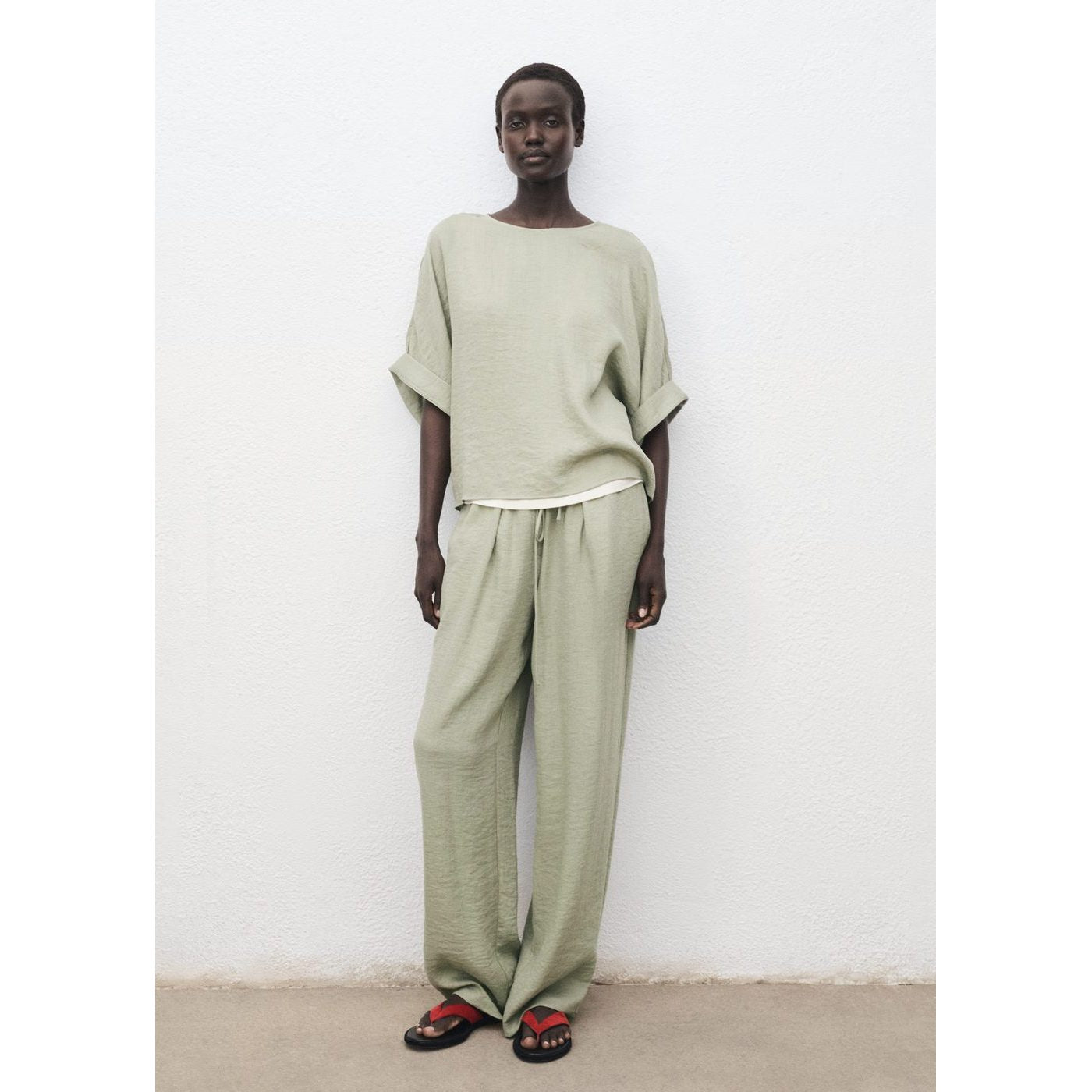 Pantalon Salvia - Aqua Green