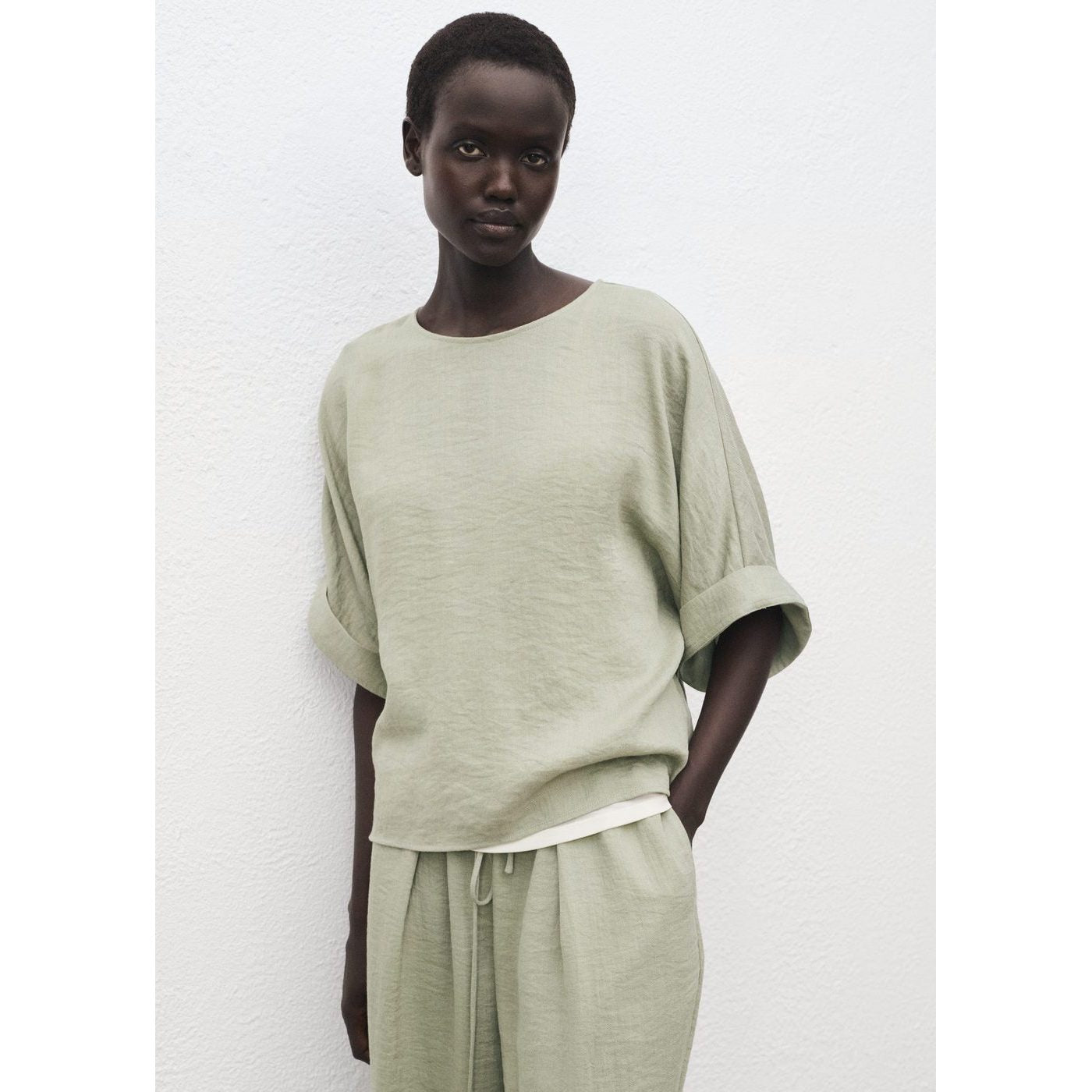 Pantalon Salvia - Aqua Green