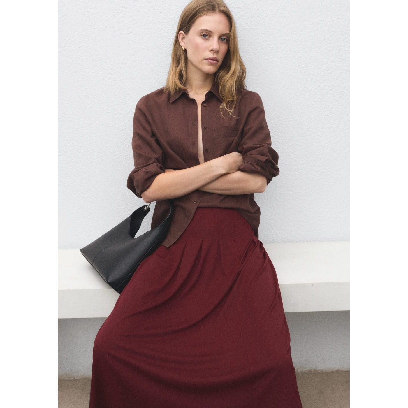 Jupe Tabla-H - Burgundy