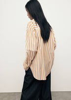 Chemise À Rayures Oversize