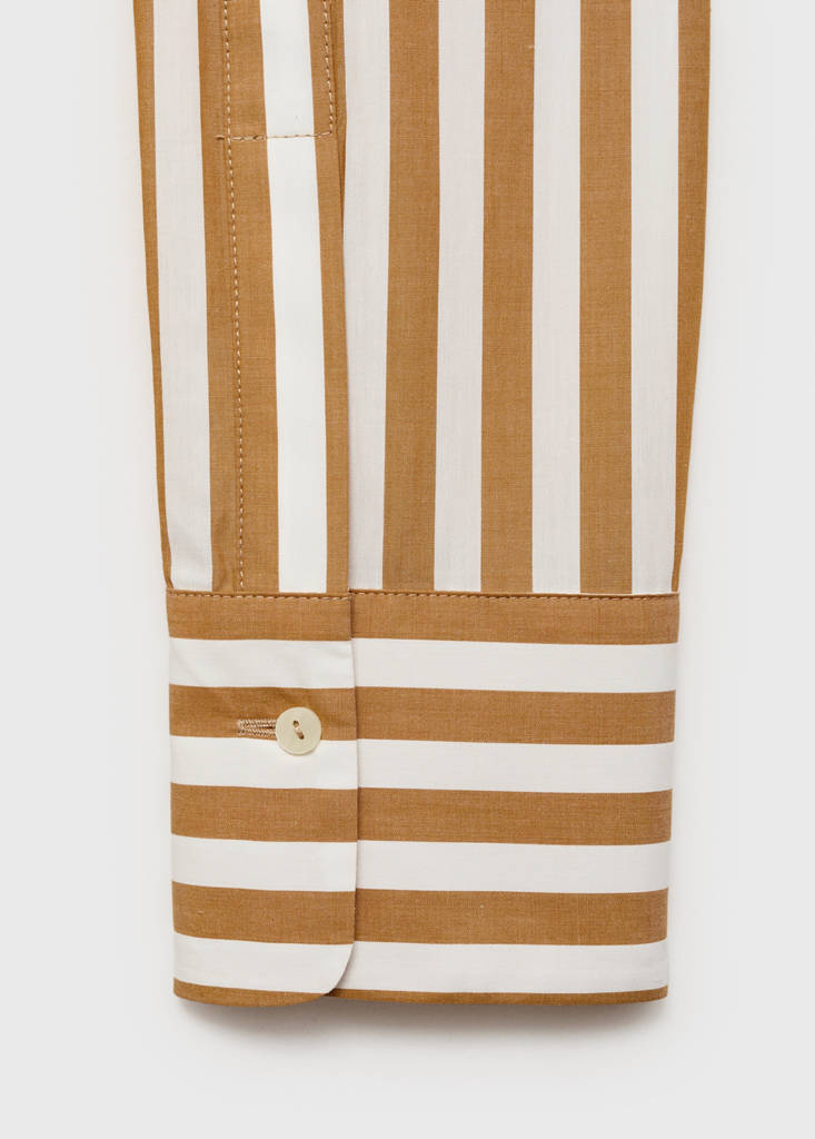 Chemise À Rayures Oversize