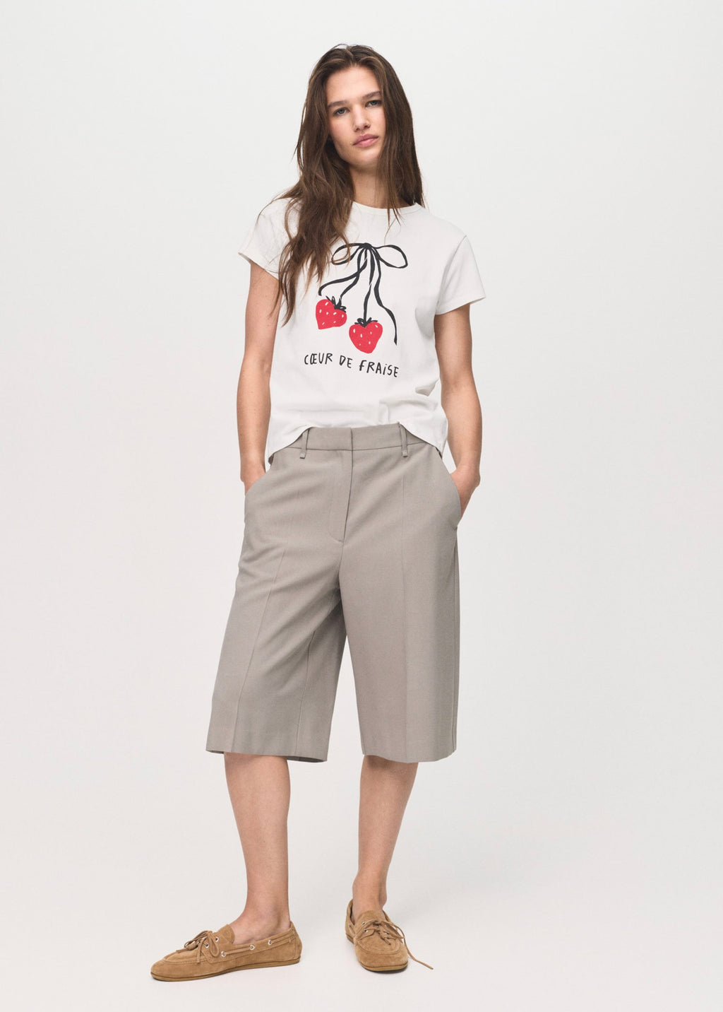T-Shirt En Coton Imprimé