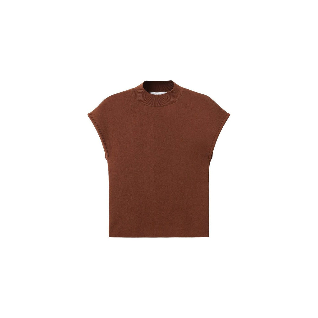 Pull-Over Maille Fine Manches Courtes