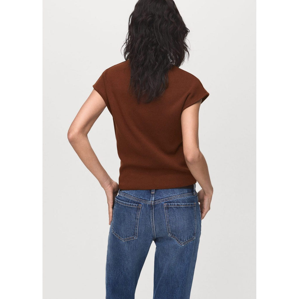 Pull-Over Maille Fine Manches Courtes