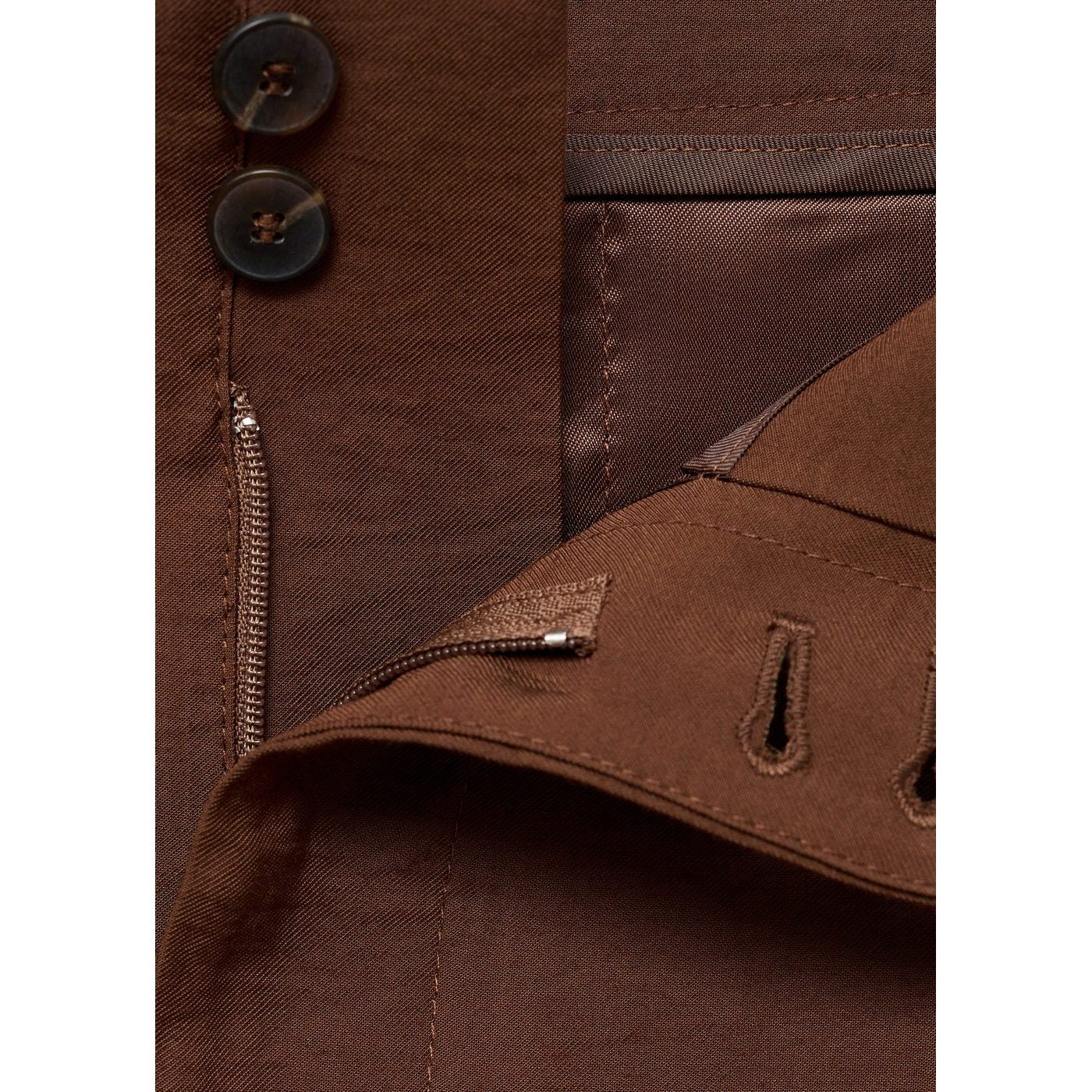 Pantalon Droit Pinces