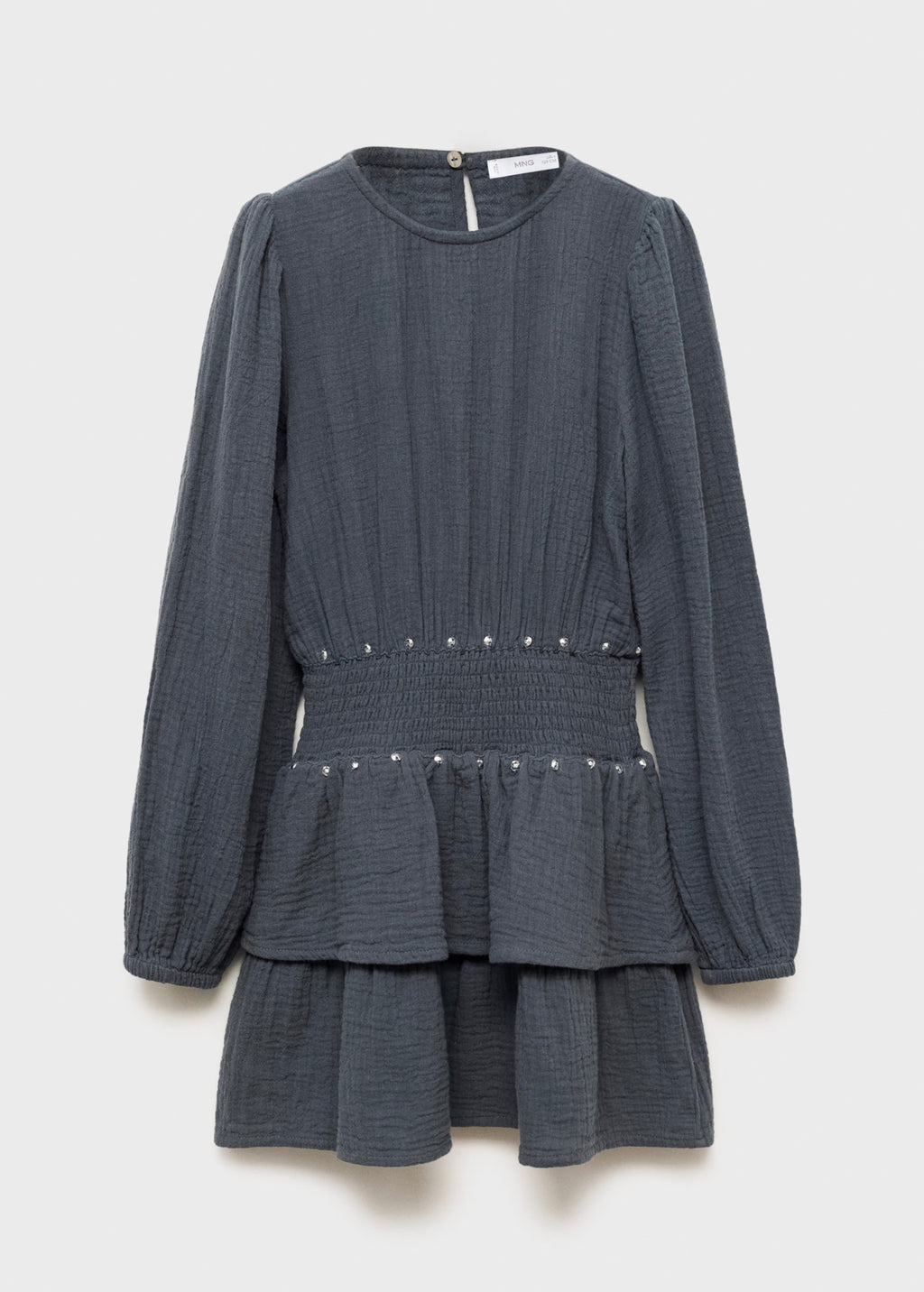 Vestido Melissa Gris Antracita - Niña