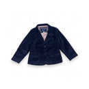 Jacadi - Veste Blazer En Velours Bleu Marine (Neuve) - 4 Ans