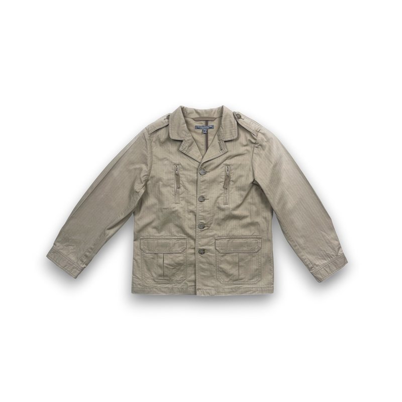 Bonpoint - Veste Légère Beige Boutonnée - 8 Ans