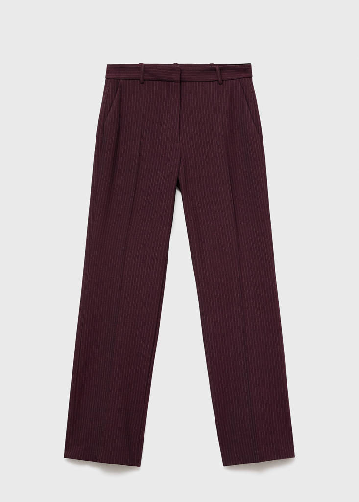Pantalon De Tailleur Droit