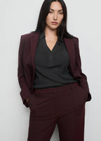 Pantalon De Tailleur Droit